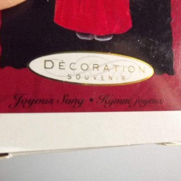 "Joyous Song" Hallmark Keepsake Ornament 1994 - Picture 2 of 8